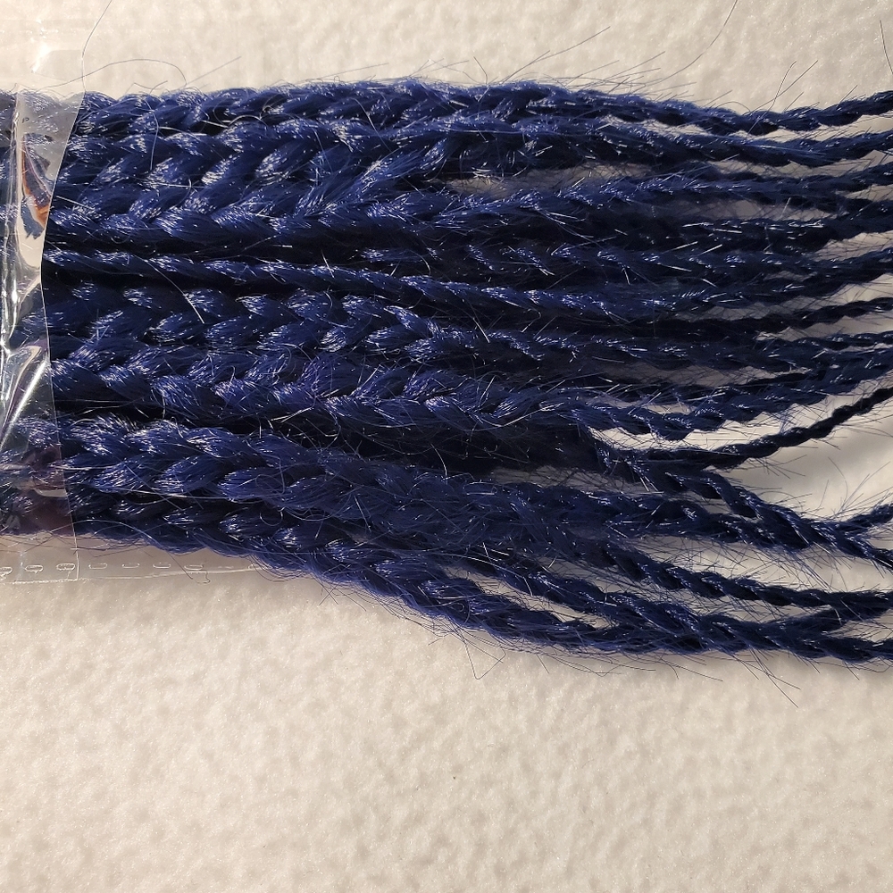 Navy Blue  Braided Hair Extension